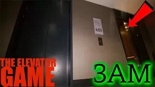 (GONE WRONG) PLAYING THE ELEVATOR GAME AT 3AM **She Found us**