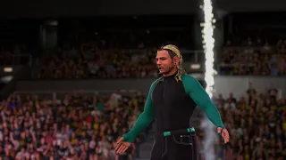 WWE 2K24 Jeff Hardy vs CM Punk vs Edge Triple Threat