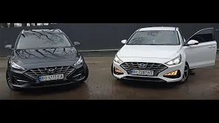 Зустріч з одноклубником та огляд порівняння Hyundai i30 1.5dpi AT комплектації STYLE та Premium plus