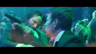 John Wick - (2014) Fight scene in Red Circle Night Club HD