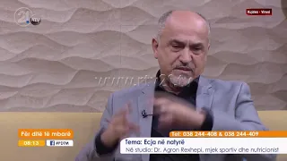 Dr Agron Rexhepi: Në asnjë mënyrë të mos e kalojmë ditën shtrirë e pa lëvizje...