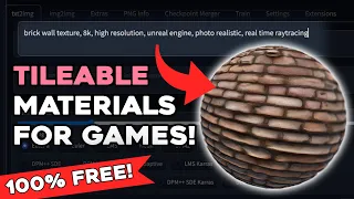 How to Make High Quality Seamless Textures with AI - Stable Diffusion Tutorial