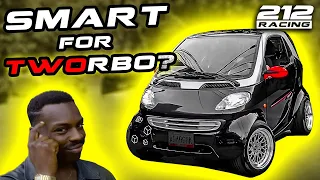 COMO HACER TU SMART COOL CON UNA SOLA MODIFICACION!!  SMARTCAR FORTWO REVIEW & TEST DRIVE #212RACING