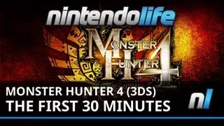 Monster Hunter 4 (3DS) The First 30 Minutes