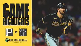 Jared Triolo Leads the Way in Win | Pirates vs. Phillies Highlights (9/28/23)