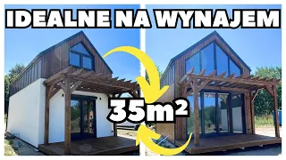 Krok 1 Dwa domy na wynajem = BIZNES. Dom 35m2 Dom bez pozwolenia