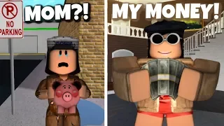 MY MOM ONLY CAME BACK FOR MY MONEY!...SHE LEFT ME ON THE STREETS PT2!