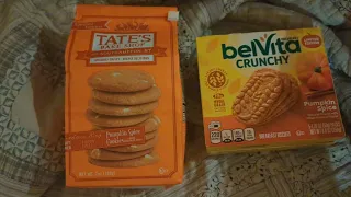 Some Pumpkin Spice-Flavored Snacks I Got