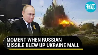 On Cam: Putin's missile strikes Ukraine mall; Zelensky calls it a 'terror act'