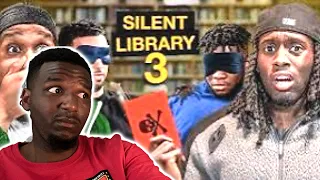 Amp silent library 3 ft beta squad *kai eating franks now ayo!!* | reaction