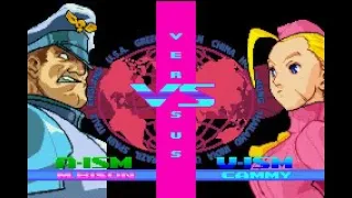 M.Bison VS Cammy - Street Fighter Alpha 3 (GBA)