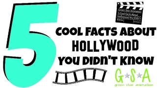 5 Cool Facts About Hollywood You Didn't Know