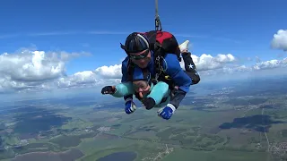 Прыжок с парашютом Черных Каролина 10 лет