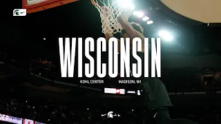Michigan State Men's Basketball at Wisconsin | Cinematic Highlight | Jan. 21, 2022