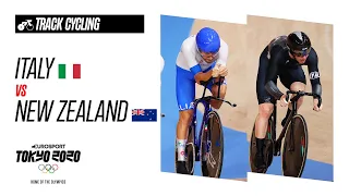 ITALY vs NEW ZEALAND | Track Men's Team Pursuit| Round 1 - Highlights | Olympic Games - Tokyo 2020