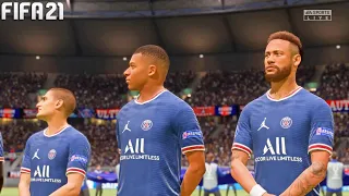 FIFA 21 | PSG vs Man United - Messi vs Ronaldo - Champions League Final - Full Match & Gameplay