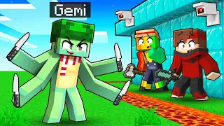 Mutant GEMI VS Maison ultra sécurisée sur Minecraft !