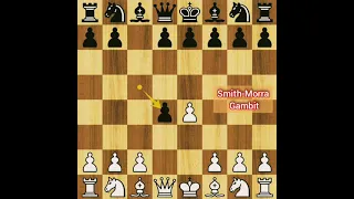Siberian Chess trap in Smith-Morra Gambit | Checkmate in 10 moves🔥🔥