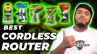 5 Best Cordless Routers [Review in 2023] - Lithium-Ion Brushless Cordless Router