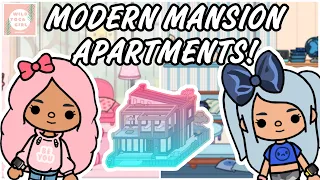 MODERN MANSION APARTMENTS 💗💙 TOCA LIFE WORLD 🌎