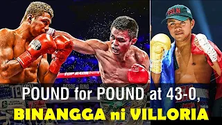 Pound for Pound Boxer at 43-0 Binangga ni Brian Villoria