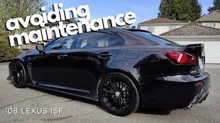 lexus isf installing cosmetic mods and avoiding maintenance