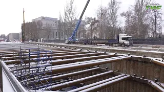 В Самаре продолжается строительство станции метро "Театральная"