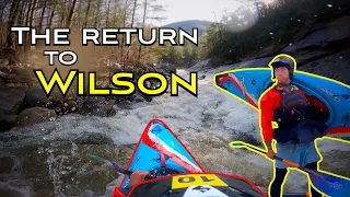 Whitewater Kayaking - Going back to my place of defeat - A rematch with Wilson Creek