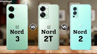 OnePlus Nord 3 vs OnePlus Nord 2T vs OnePlus Nord 2 || Price | Camera Test
