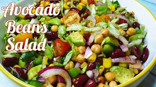 Avocado Bean Salad || Best Avocado Salad / by Marah's Cuisine