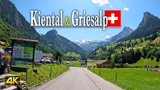 Switzerland Scenic Drive to Kiental and Griesalp in the Swiss Alps 🇨🇭