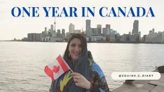 One Year in Canada: Reflecting on Emotions, Adventures, and Overcoming Fears! 🍁✨
