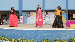 Dance performance by girls in farewell 2023-24 || St Joseph's School Bhilaipahari Jamshedpur