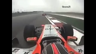 Tiago Monteiro - China 2006 - Spyker MF1 onboard