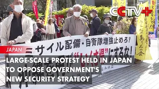 Large-Scale Protest Held in Japan to Oppose Government's New Security Strategy