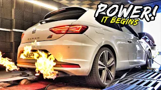 TURNING THE SEAT LEON CUPRA INTO A BEAST.. IT BEGINS!!