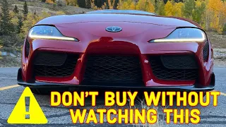 Consider These Things Before Buying a Toyota Supra