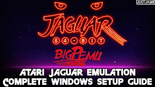 Atari Jaguar BigPEmu Windows Setup Guide #atarijaguar #bigpemu #emulator