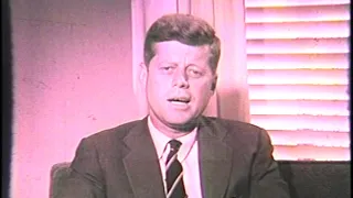 John F. Kennedy [Democratic] 1960 Campaign Ad "Cities"