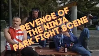 Revenge of the Ninja Park Fight Scene