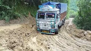 Aizawl to Champhai Road is very dangerous 🥺😢🌹🥀