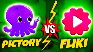 Pictory VS Fliki- Which Is The Best FREE Text To Video Software?