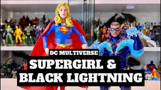 DC Multiverse Rebirth Supergirl & Black Lightning Review