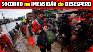 🚨Rio Grande do Sul Submerso pelas Águas, um Grito de Socorro na Imensidão do Desespero 😞😞