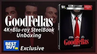 Goodfellas Best Buy Exclusive 4K+2D Blu-ray SteelBook Unboxing
