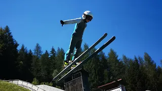 Skispringen im Sommer - Wiener Stadtadler