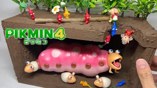 【DIY】クイーンチャッピーの巣穴に落ちるピクミン作ってみた〜I made Pikmin that falls into Empress Bulblax's burrow〜