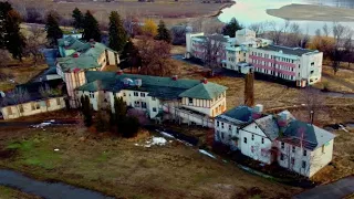 Drone Flight - Tranquille Sanitorium (Padova), Kamloops BC - Feb 2021 (1440p)