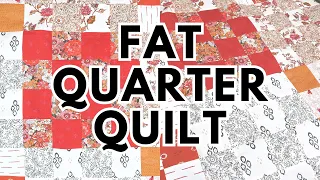 Free Quilt Pattern | Fat Quarter Quilt Pattern | Sixteen Patch Quilt Pattern | Easy Quilt Pattern