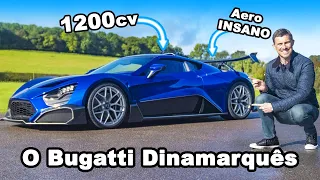 Este hipercarro de 1.200 cavalos faz o Bugatti Chiron parecer manso!